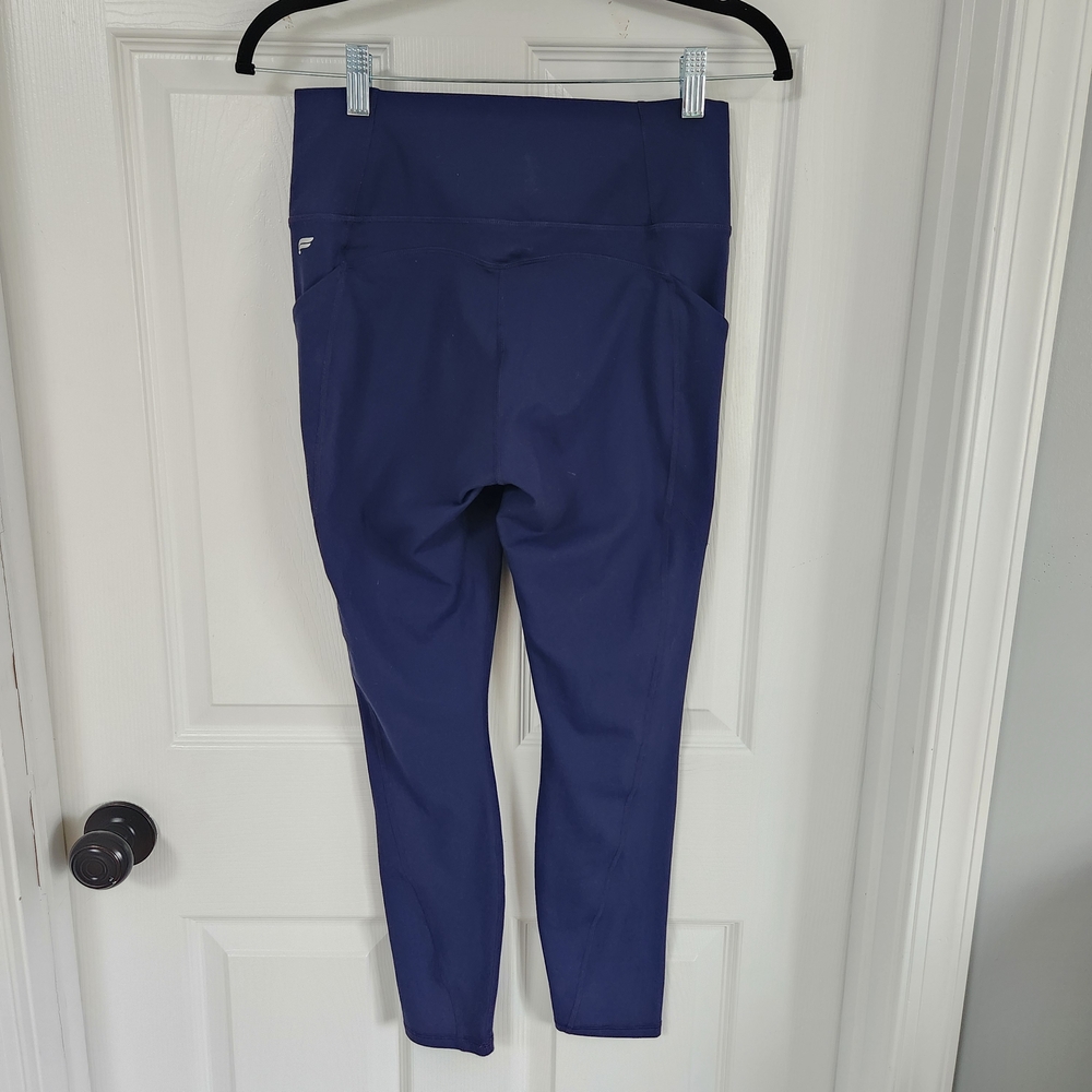 PureLuxe Fabletics Navy Leggings M - Picture 8 of 15
